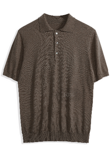 T-shirt de polo masculin