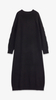 Robe classique en cachemire tricotée torsadée pour femme | Fabricant OEM de robe pull de luxe
