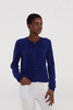 Pull cardigan en cachemire de la marine premium