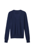 Cardigan de cachemire de la marine classique