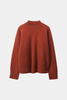 Brick Red Crew Neck Cavar