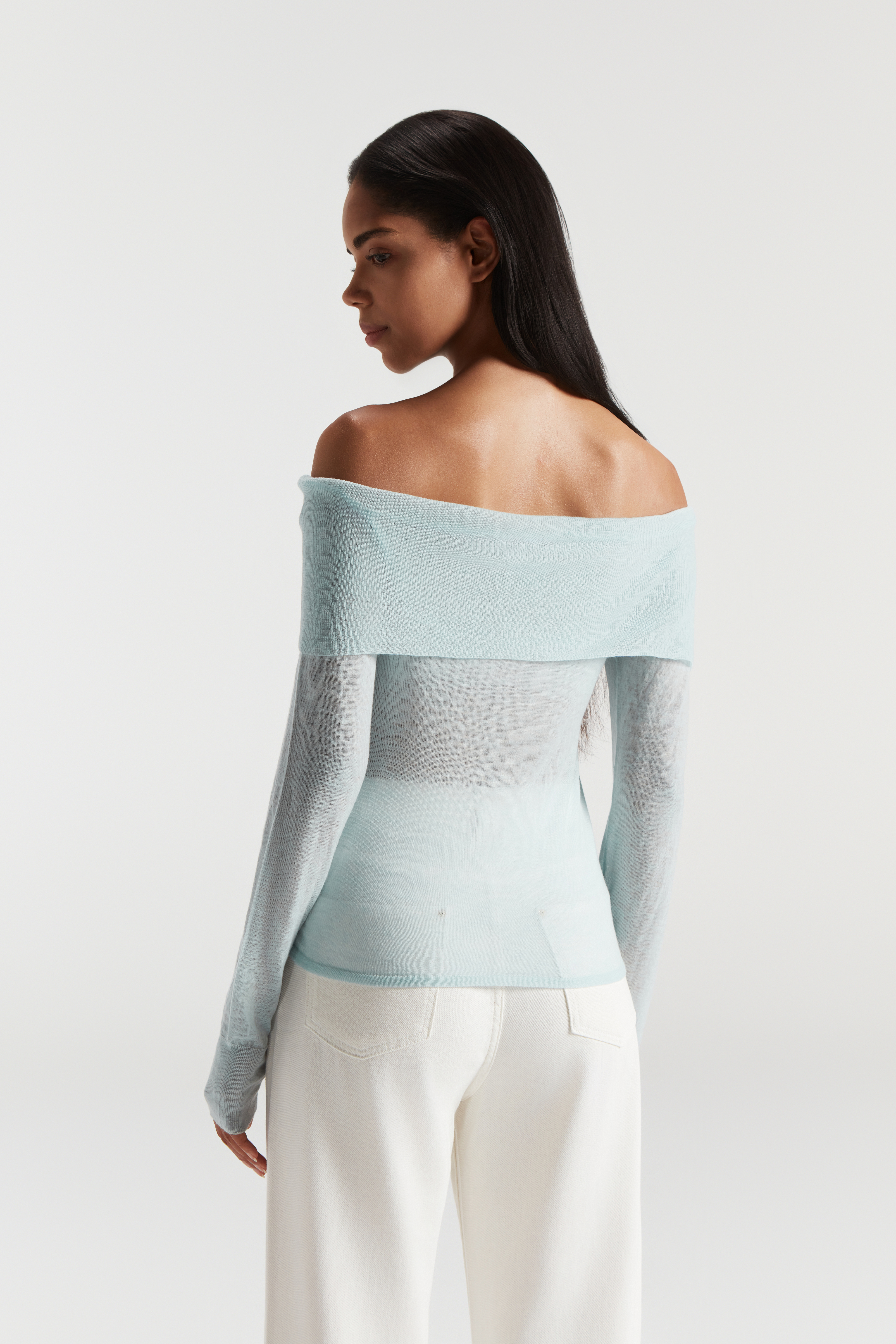 Pull en laine d'air des femmes