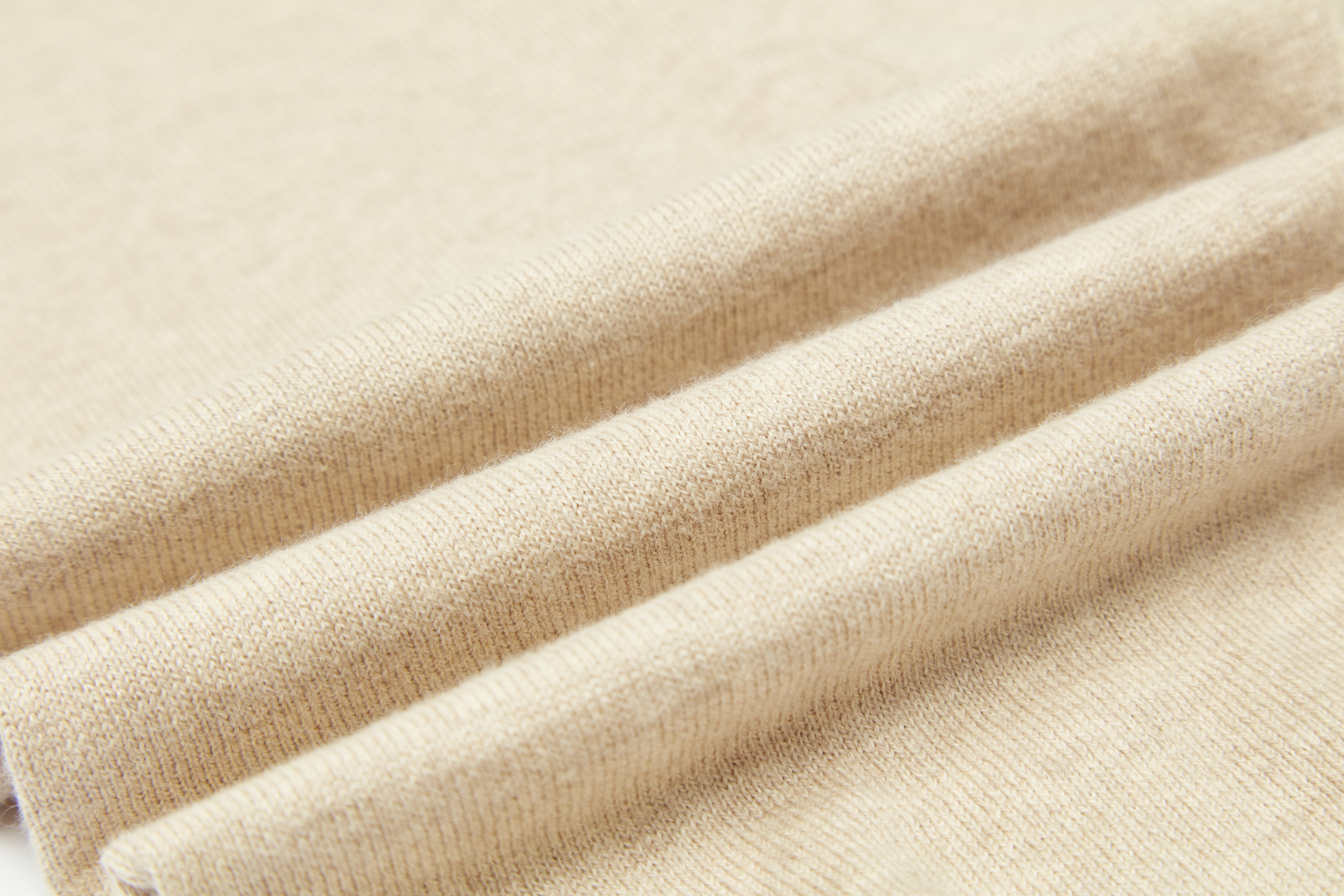 Pantalon long en tricot pour enfants beige 