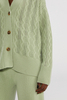 Cardigan en cachemire pur chic avec bouton