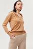 Tricoting Elgent Women Pullover Oversize V Neck Soft Softwear Pure 100% Cashmere Sweater