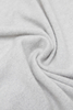Robe grise du cou cachemire pur pour femmes