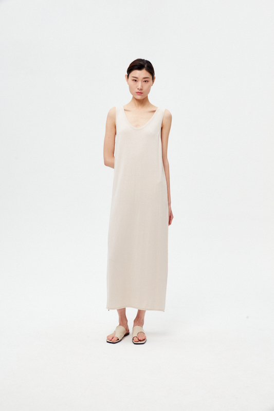 Robe longue de loisir sans manches