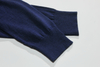 Cardigan de cachemire de la marine classique