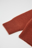 Brick Red Crew Neck Cavar
