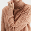Ensemble coordonné pull et jupe en tricot torsadé de qualité supérieure | OEM de calibre 7