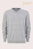 Pull à col en V en pur cachemire 12GG Premium pour hommes | OEM de tricots personnalisés