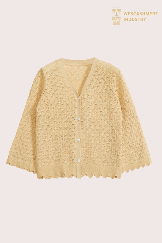 Cardigan en soie, nylon et coton de qualité supérieure pour enfants | OEM de vêtements de luxe durables pour enfants