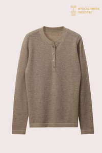 Polo en tricot pointelle haut de gamme pour hommes | OEM de vêtements de villégiature