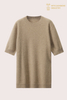 T-shirt à col rond en tricot haut de gamme pour hommes | OEM de base élevé