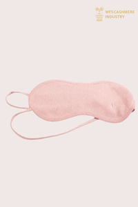 Masque de sommeil de luxe en pur cachemire 16GG | Fabricant d'accessoires OEM personnalisés