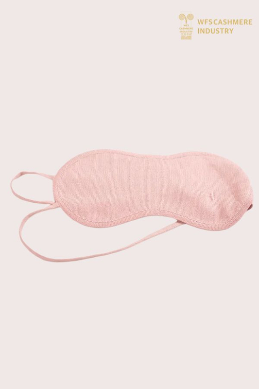 Masque de sommeil de luxe en pur cachemire 16GG | Fabricant d'accessoires OEM personnalisés