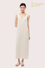 Robe longue en tricot de loisirs sans manches de luxe pour femmes | Fabricant OEM de vêtements de détente