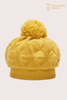 Bonnet ample en cachemire brossé haut de gamme | Accessoires en tricot OEM