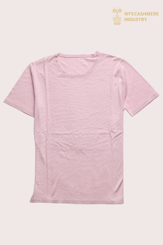 T-shirt en tricot mérinos ultra fin de qualité supérieure 13,5 µm | OEM de calibre 16