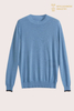 Pull à col rond 100 % coton haut de gamme pour hommes | OEM de tricots à jauge fine