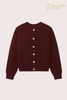 Cardigan en pur cachemire 12GG Premium pour femme | Usine de tricots OEM personnalisés
