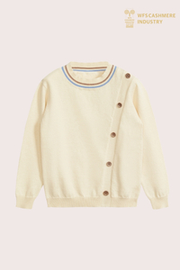 Pull en coton et cachemire de qualité supérieure pour garçon | Fabricant OEM de tricots durables pour enfants