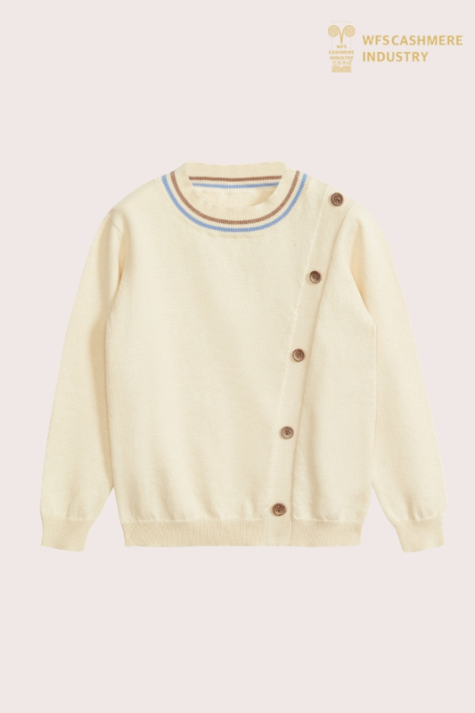 Pull en coton et cachemire de qualité supérieure pour garçon | Fabricant OEM de tricots durables pour enfants