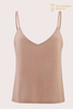 Camisole en tricot de soie et cachemire de qualité supérieure | Jauge ultra fine OEM