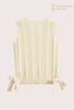 Gilet en coton et cachemire tricoté par câble haut de gamme pour enfants | Fabricant OEM de vêtements de luxe pour enfants